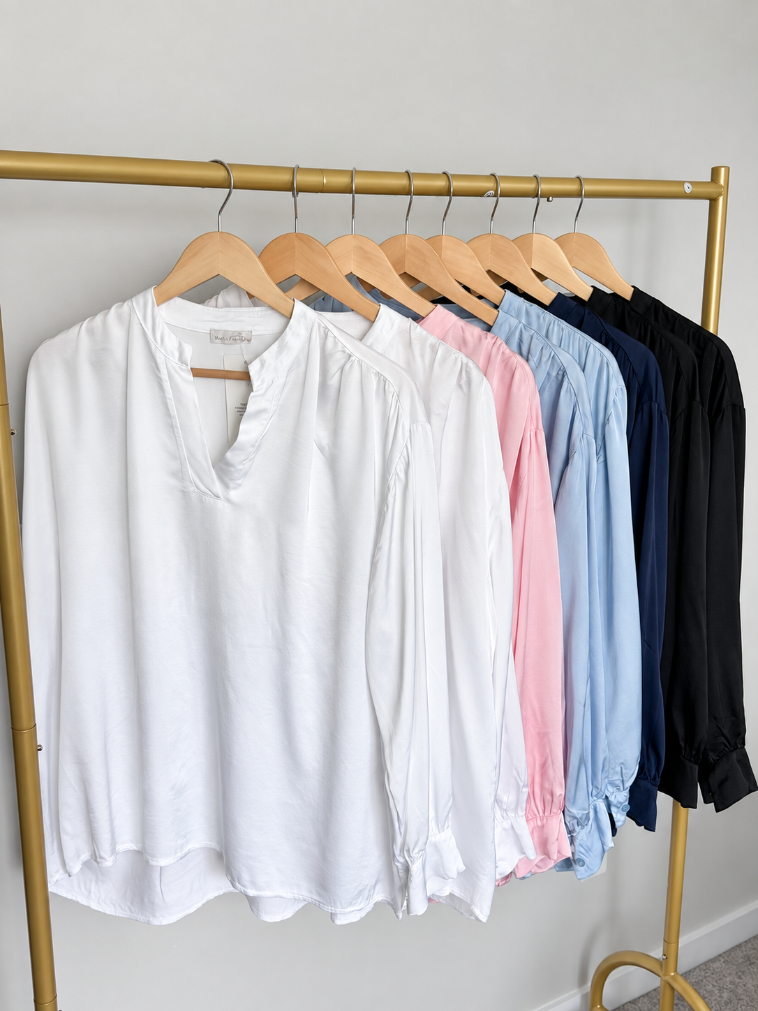 Made in Italy Silky-Soft 100% Viscose Blouse